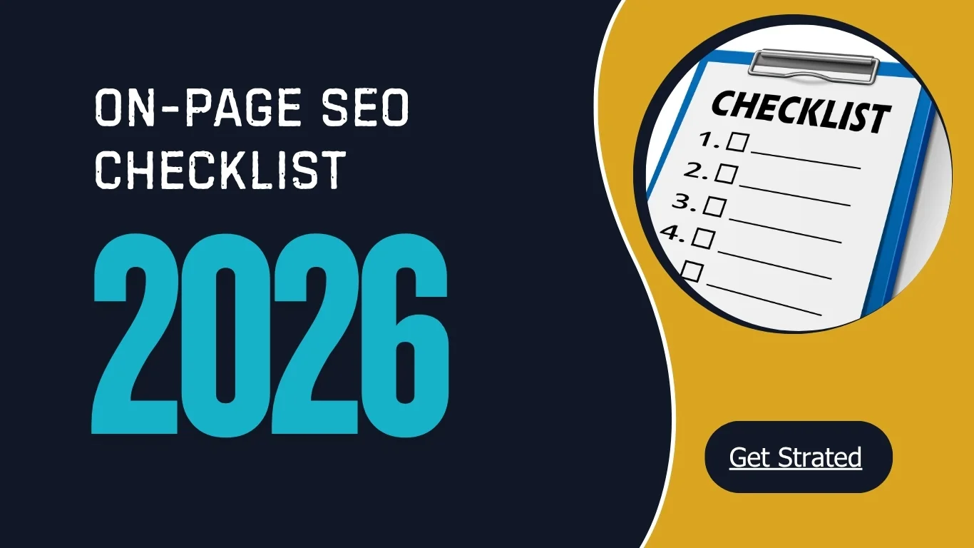 Updated On-Page SEO Checklist for 2026 - Reboot IQ