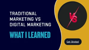 Traditional marketing vs digital marketing