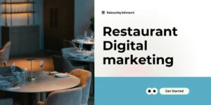 Restaurant digital Marketing