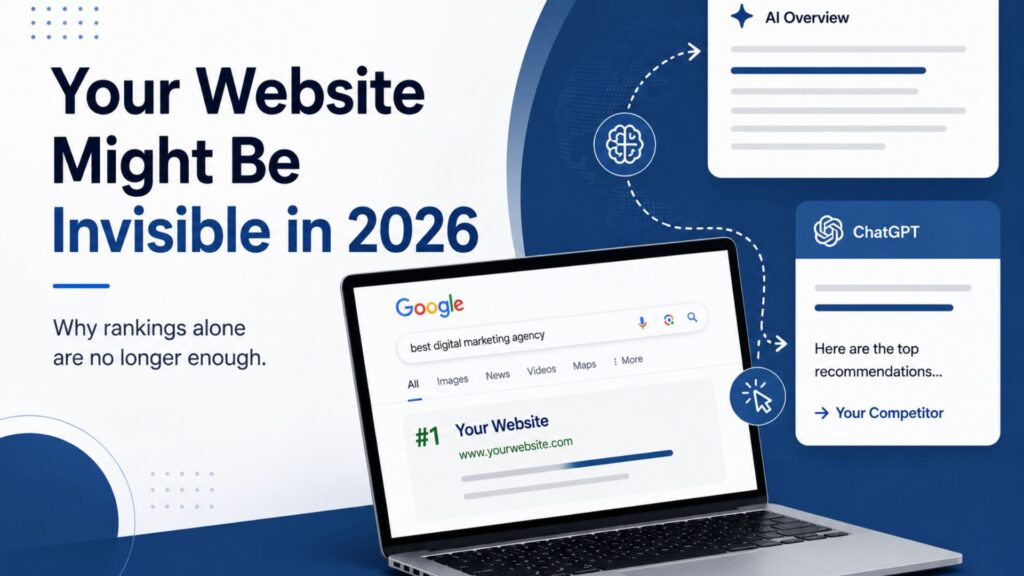 AI search and ChatGPT changing website visibility beyond traditional Google rankings.