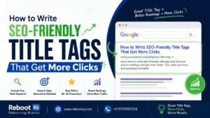 SEO-Friendly Title Tags