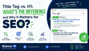 Title tag vs H1