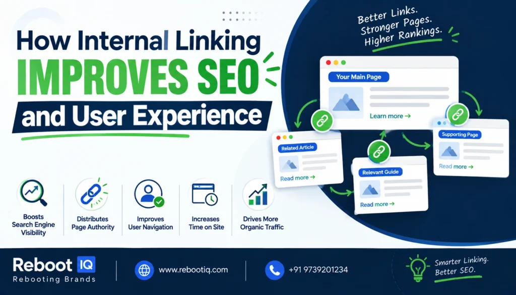 Internal linking improves SEO